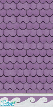 Sims 2 — Designer Siding 22 Grape by STP Carly — Designer exterior siding, giving that \"fish scale\" texture