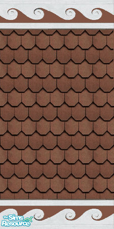 Sims 2 — Designer Siding 2 Wood by STP Carly — Add a little design to exterior houses with this colorful "fish