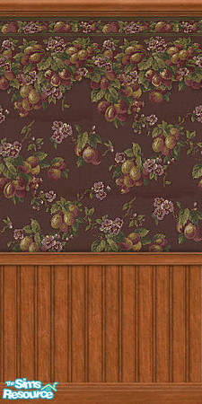 Sims 2 — Fig Beckley Medium Wood 3 by Quiltreker — This is one of 16 walls in the Southern Charm Fig Collection Beckley