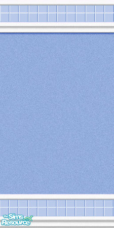 Sims 2 — Blue Vinyl and Blue Tile by Lorah — Part of Daisy - Blue Paint and Vinyl Bath set. Find vinyl walls under