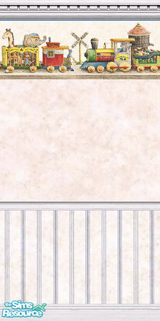 Sims 2 — Toy 1 by judyhugsnoopy — Pink color basic with toy picture, for little boy bedroomm