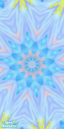 Sims 2 — daisyback by flowerchild4real — groovy wall for a groovy sim