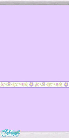 Sims 2 — Flower border sets 7 by TSR Archive — Four color with flower border