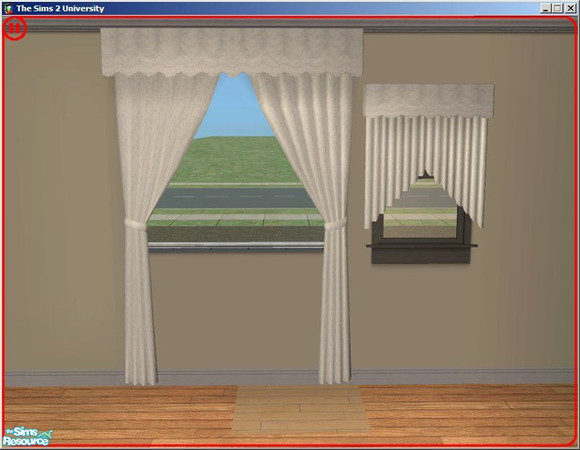 Sims 2 — Smokin Curtains by dddrake — A kitchen set in Grey