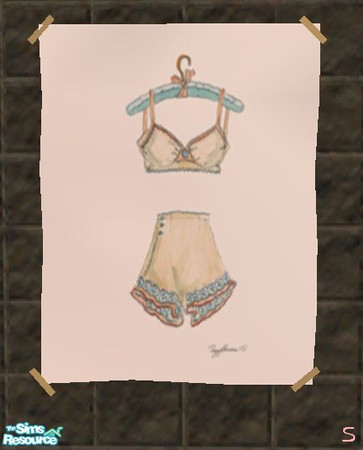 Sims 2 — SATIVA poster for Fashion Designer 13 by sativa10_24 — just put it into your downloads folder 