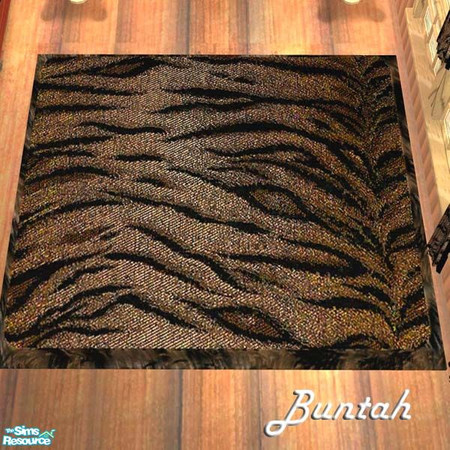 Sims 2 — Animal Fabric Rug by buntah — These are some really plush textures I worked on for eons. Hope you like them.