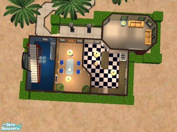 Sims 2 — 2 Tonkalot Rd. by Roboty — A very modern house so 2005 the second addition to the new modern Tonalot Rd.