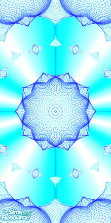 Sims 2 — Crystal wall 2 by xrl_derek5 — It's a bit lighter crystal wall.