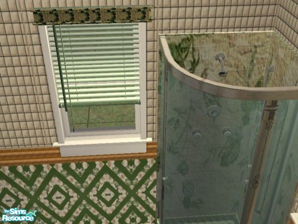 Sims 2 — Southern Comfort Bath Blinds by ead425 — continues the set of Southern Comfort: 10 items