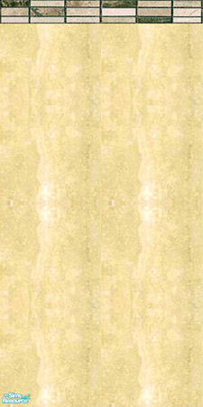 Sims 2 — Elgin Cream Maroon Bathroom Walls & Floors Set - Wall 02 by Sheera — Part of my Elgin Cream Maroon Bathroom