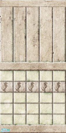 Sims 2 — OTBTS - 11 by perelinka — OLD TAVERN BY THE SEA - tiled wall.