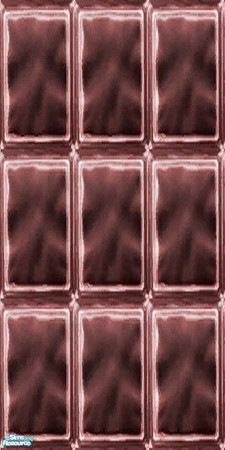 Sims 2 — \"The Red 2\" wall by cutler_ee — Red glass wall blocks