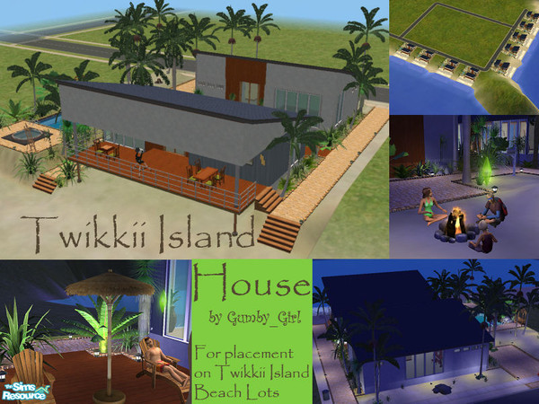 Sims 2 — Twikkii Island House by Gumby_Girl — For placement in Twikkii Island neighbourhood from Bon Voyage ONLY. 2