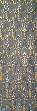 Sims 2 — Victorian Wallpaper 2 by thekewlestnerd — Real Victorian wall for your sims to use