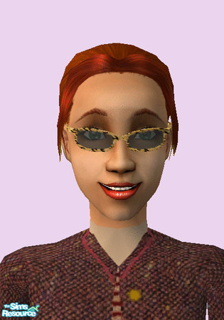 Sims 2 — SM Glass 02 Animal by sandrinha — Five glasses for your Sim! Enjoy!