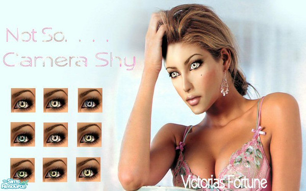 Sims 2 — VF Not So Camera Shy Eye Collection by fortunecookie1 — Here are 9 new eye colors for your sims that aren\'t
