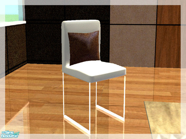 Sims 2 — Vivalto Dining and recolors - Dining chair by kibanahnah — This is the mesh. You can mix and match the color of