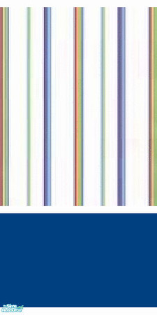 Sims 2 — Vertical Blues by lisandbag — Masculine and Classic. Perfect for a Bachelor or a Teenage Boy