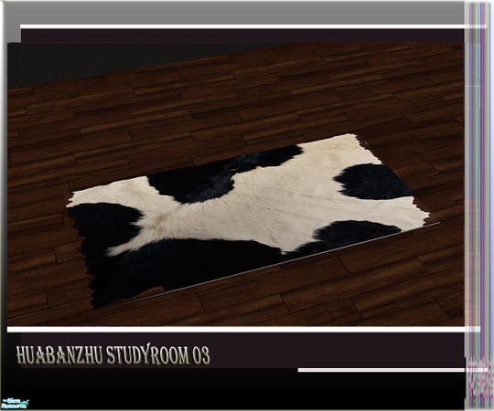 Sims 2 — Huabznhu Studies room 03 - rug-01 by huabanzhu — 