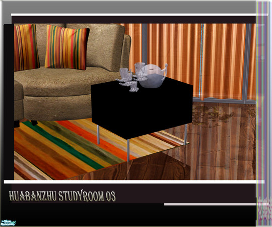 Sims 2 — Huabznhu Studies room 03 - coffeetable by huabanzhu — 