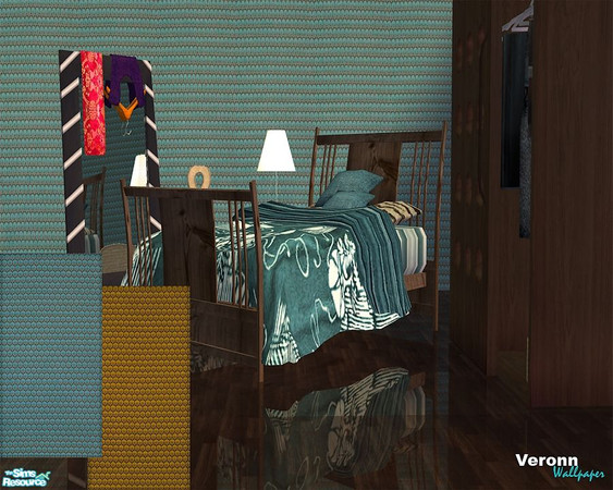 Sims 2 — Veronn Wallpaper Set by Veronn — 2 new wallpaper.