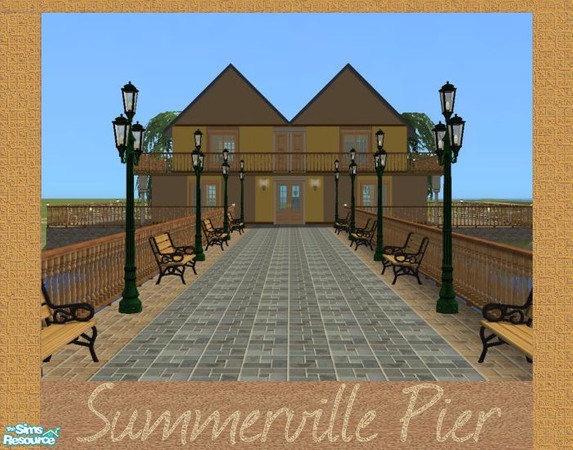 Sims 2 — Summerville Pier by teen angel —  