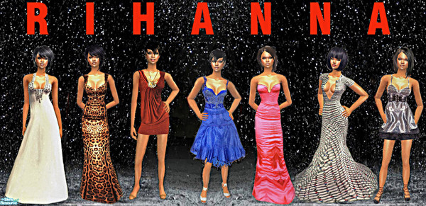 Sims 2 — Rihanna collection by H76CXL — 