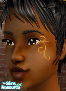 Sims 2 — Golden by Asheara — Golden eyes