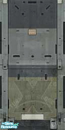 Sims 2 — Metal wall 4 by Dr. Macabre — Forth of 5