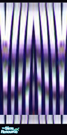 Sims 2 — Metallic Slays by KingDalt777 — A high-tech metallic designer wall.