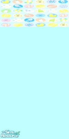 Sims 2 — Nursery Shapes-Blue 1 by bduncan579 — This is a blue wallpaper with my nursery shapes border