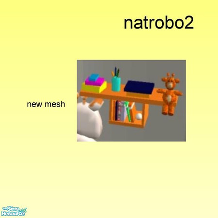 Sims 2 — girafe shelf by natrobo2 — none