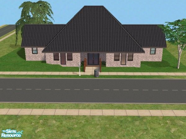 Sims 2 — Bungalongalow by hatshepsut — Perfect for the new graduate or couple starting out on their own. Simplicity is