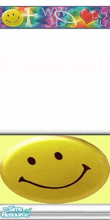 Sims 2 — WWJD 2 by Lorah — Christian coverings priced $1.00. Affordable from the poorest to the richest Sim. 