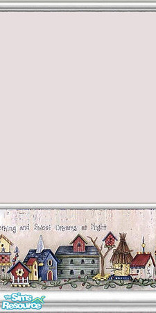 Sims 2 — May This House Have Joy 2 by Lorah — Christian coverings priced $1.00. Affordable from the poorest to the