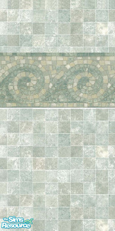 Sims 2 — Green Tile 2 by judyhugsnoopy — For bathroom