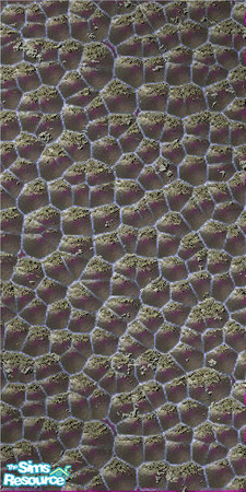 Sims 2 — Mossy Stone Wall by Dr. Macabre — At last a mossy stone wall for Sims2. And you thought you could live without