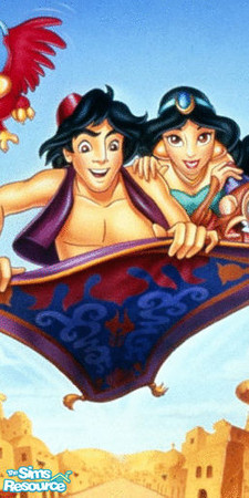 Sims 2 — Aladdin wallpaper 2 by ead425 — thanks to toon Disney