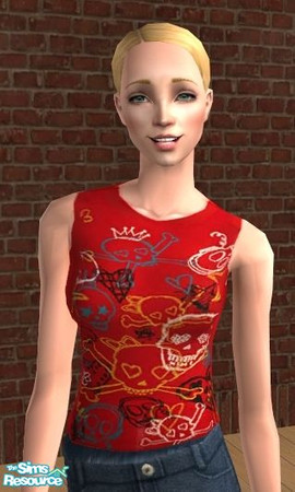 Sims 2 — Tops for female adults 2 - 5 by starshine0 — 