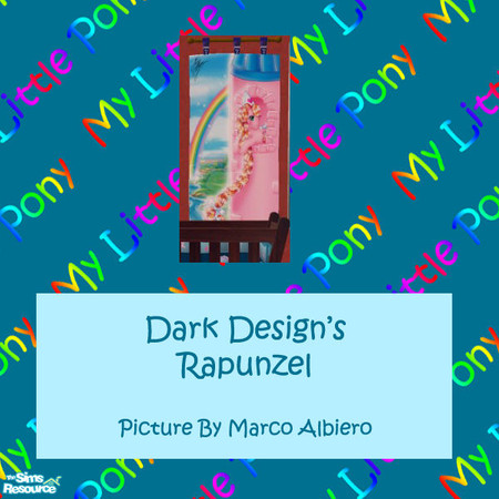 Sims 2 — Dark Design's My Little Pony Rapunzel Wa by Dark_Design — This is a part of Dark Design's My Little Pony