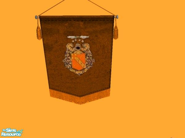 Sims 2 — Ron Room Cannon's Pennant by luvs10s — Ron Weasley is Harry Potter's best friend and a huge supporter of the
