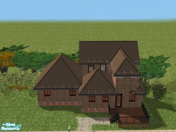 Sims 2 — Quintonia by arwxphile — This is probably one of my favorite houses that's totally of my creation. Its fully