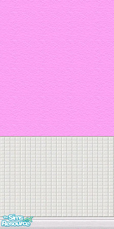 Sims 2 — Splash of Pink Tiles by Rumpelteazer — A peaceful, zen-like balance between pink and not-pink. Perfect for