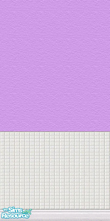 Sims 2 — Splash of Purple Tiles by Rumpelteazer — A peaceful, zen-like balance between purple and not-purple. Perfect for