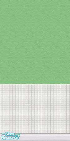 Sims 2 — Splash of Green Tiles by Rumpelteazer — A peaceful, zen-like balance between green and not-green. Perfect for