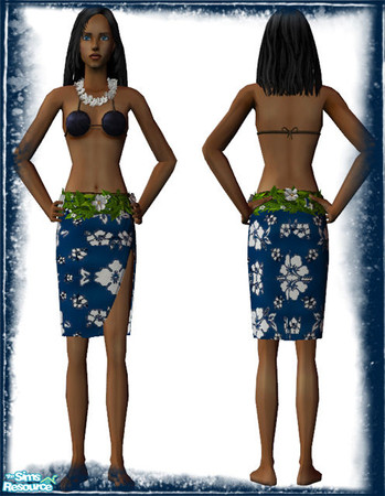 Sims 2 — Hawaiian Girl by sww — dont clone, share or upload to the official site's exchange. enjoy :)