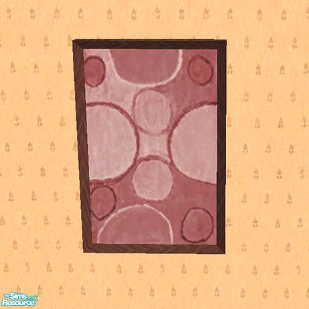 Sims 2 — Blessed Burgundy Painting by paulajedi — Blessed Burgundy Painting