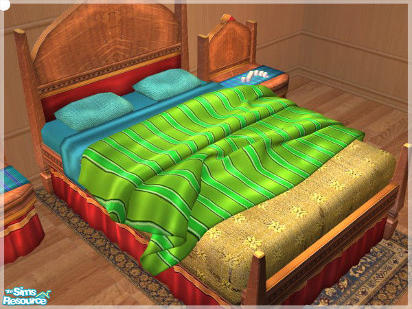 Sims 2 — Burj Decoration Sheet - rec1 by senemm — A classy and vibrant bedroom set inspired by Dubai\'s Burj Al Arab. The