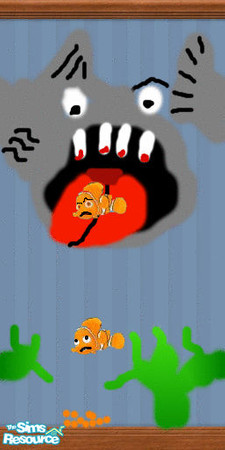 Sims 2 — Eat_Fish by xrl_derek5 — A shark is eating a fish. Enjoy it!