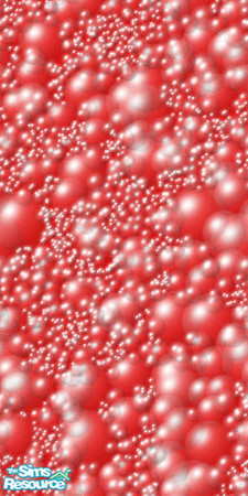 Sims 2 — Bubble Mania - Dark Red by oldmember_TheSims2Master2 — Dark red wall for the Bubble Mania wall set. Enjoy!!